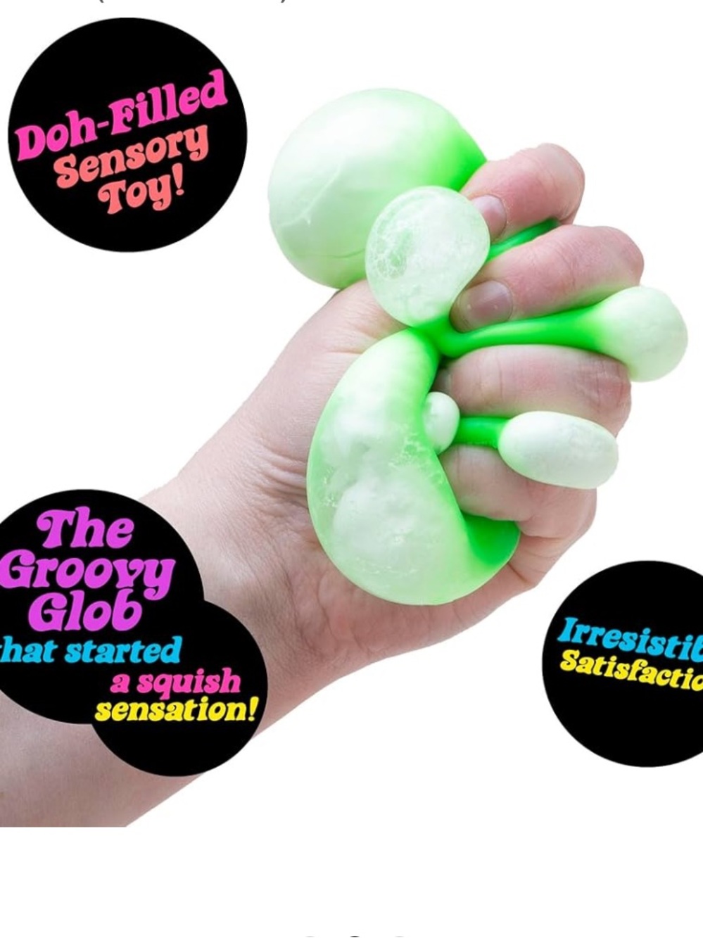 NeeDoh Schylling The Groovy Glob! - Picture 3 of 6